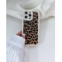 Білий леопардовий чохол на iPhone 13 Pro Max